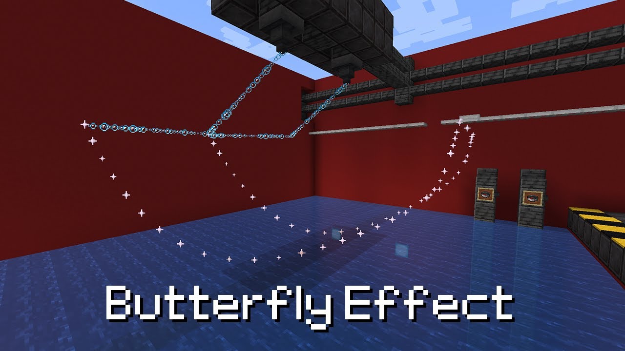 Double Pendulum in Minecraft